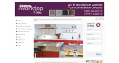 Desktop Screenshot of kitchen-worktops.uk.com