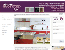 Tablet Screenshot of kitchen-worktops.uk.com